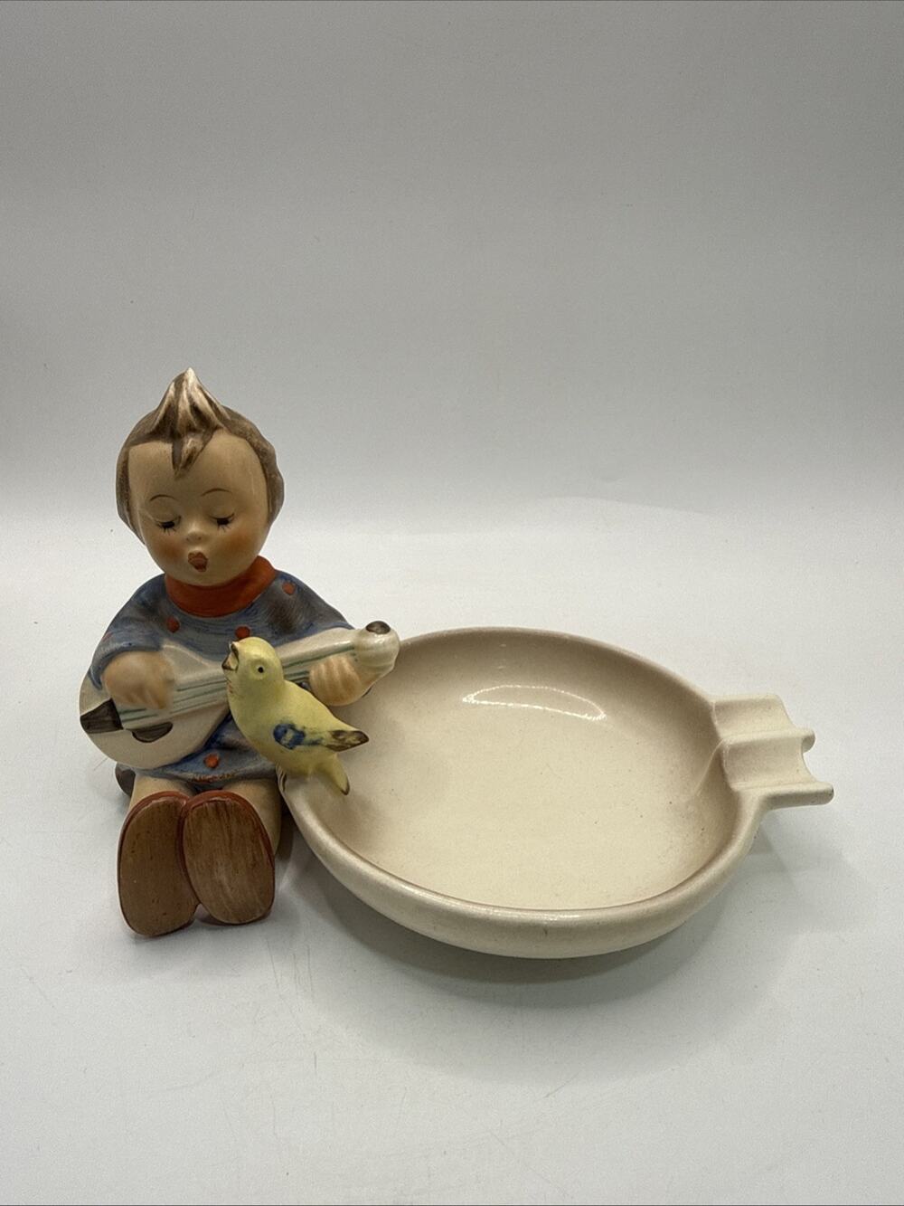 Pre-owned Hummel Goebel, "Joyful" Ashtray, Great Condition, No Chips *